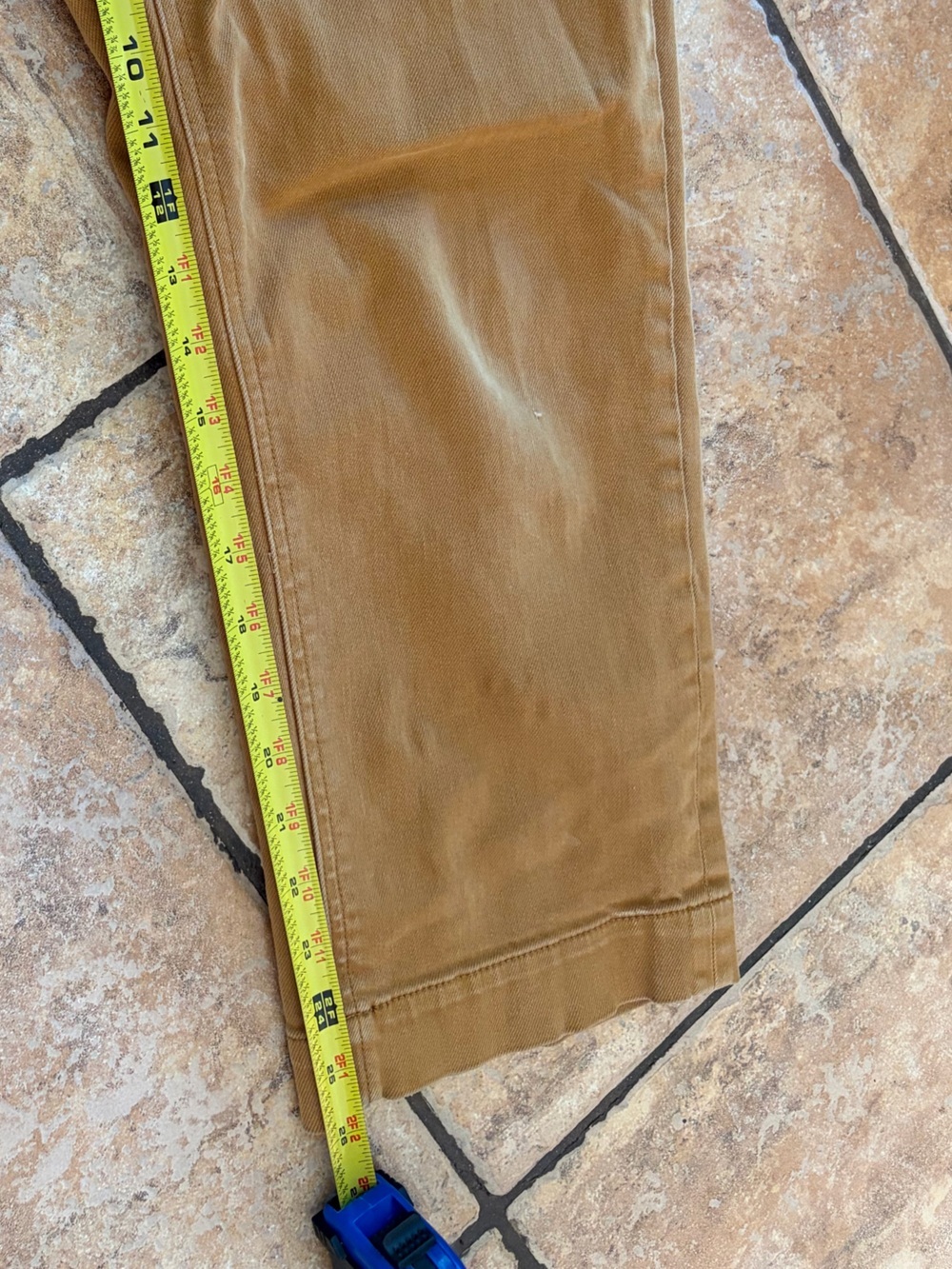 Everlane Cropped Straight Regular Size 2 Tan Pants Jeans - Picture 9 of 9